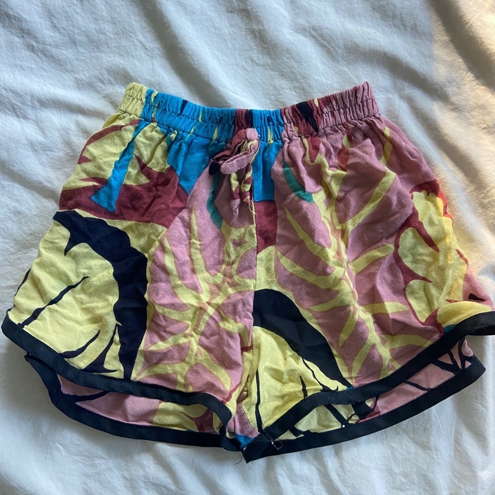 5 for $35! Adorable floral print shorts handmade in Hawaii